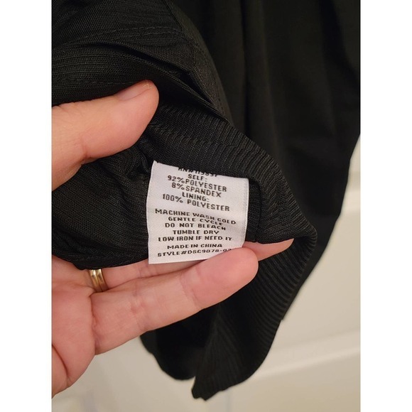 19 Cooper Black Shirred Bodycon Cocktail Dress Small - Picture 3 of 10